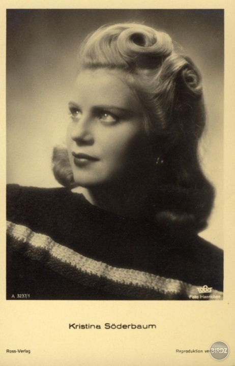 Švédsko-nemecká herečka Kristina Söderbaum (1912-2001)
