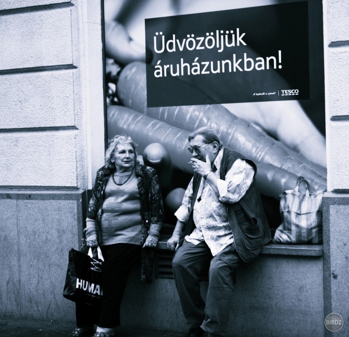 In Budapest...