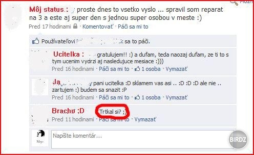 Facebook fail ! :D aneb. Bracho zabil :D 