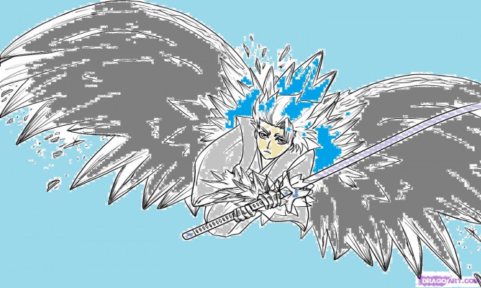 how-to-draw-toshiro-hitsugaya-from-bleach-step-6