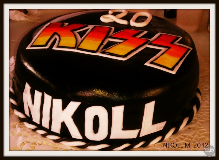 KISS torta k mojej 20tke :-P