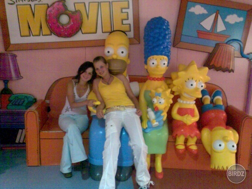 Simpsonovci vo filme...sme museli urobiť pamätné foto, nie? :-D
