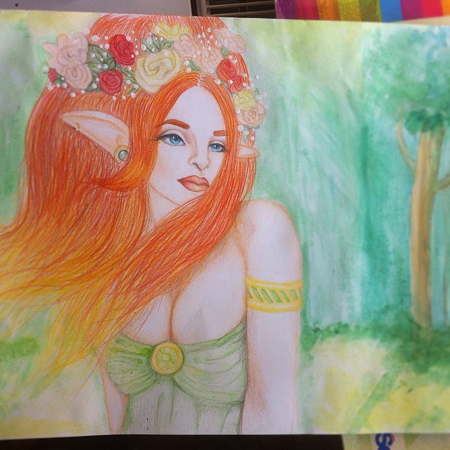 Enchantress portret na A3