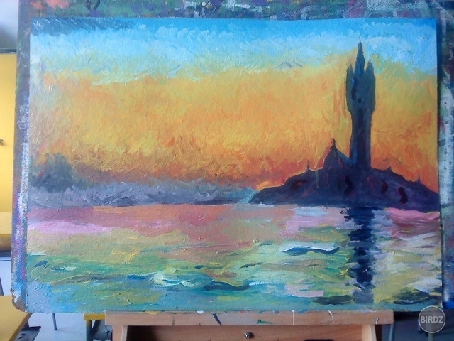 San Giorgio Maggiore at Dusk (Monet)