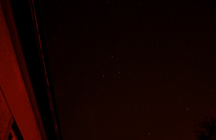 Keď ti Cassiopeia svieti nad domom :3