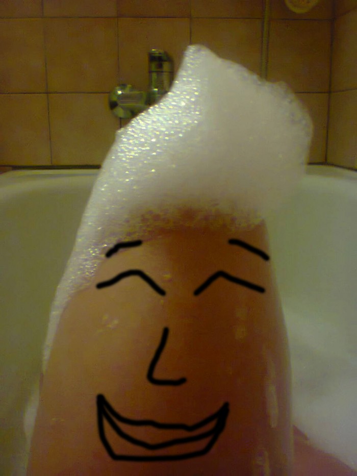 Pán Kolienko si užiiva kúpeľ... ^^