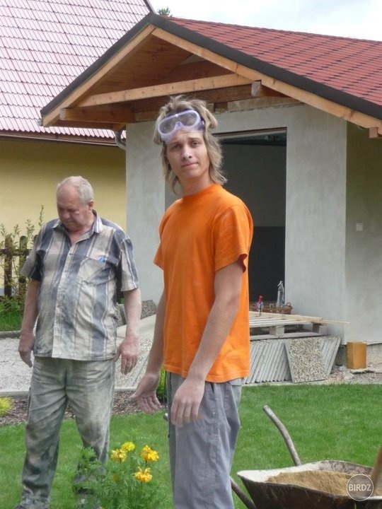 tak nieco na zasmiatie :) ako sme u nas robili chodniky :D
