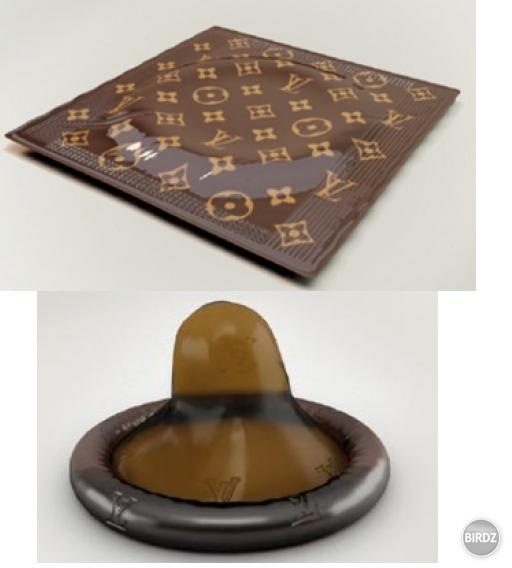 kondom Louis Vuitton za 68dolárov