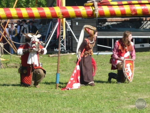 Sprievod červeného rytiera:-)