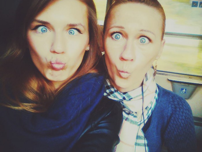 Selfie s mamkou :-D