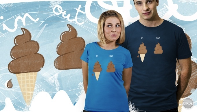 Tak toto triko musíš mať. Dnu ako zmzlinka, von uz v inej podobe :D In/Out od Vó Maria http://www.loviu.com