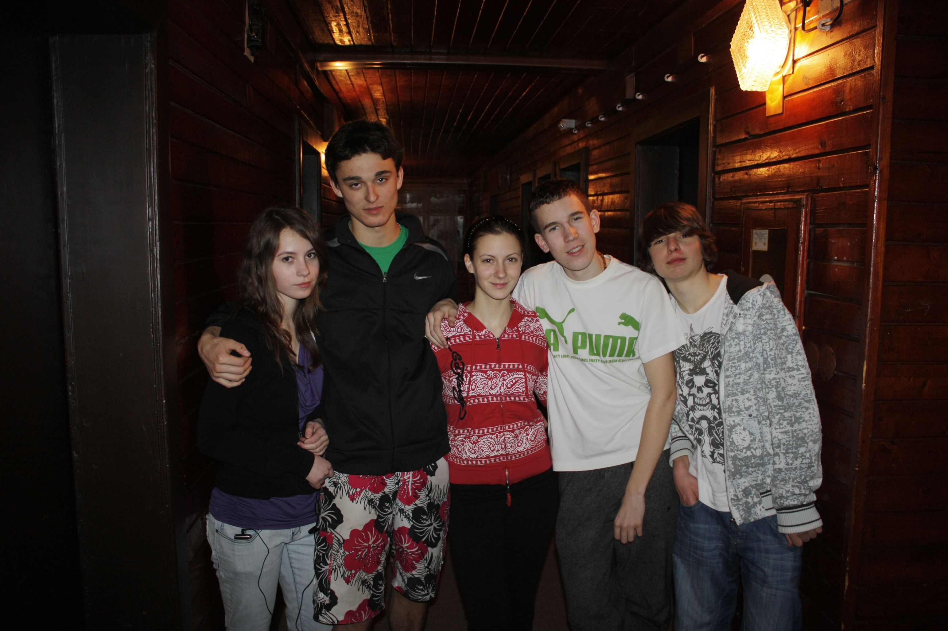 ja, jakub,nicol,janko a marko na chodbicke