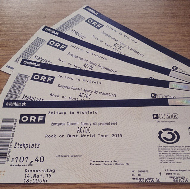 on tour :)