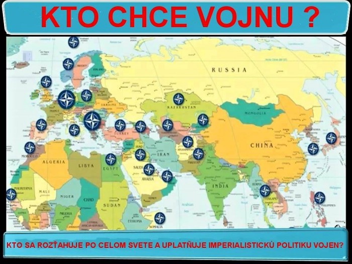 TRÓLOVIA, HLUPÁCI, PRISLUHOVAČI, POLITICI A MESTREAM NÁM BUDÚ VTĹKAŤ DO HLÁV, ŽE TO RUSKO CHCE VOJNU.

