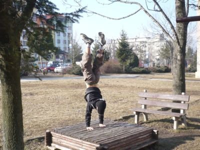 kamos pri parkoure