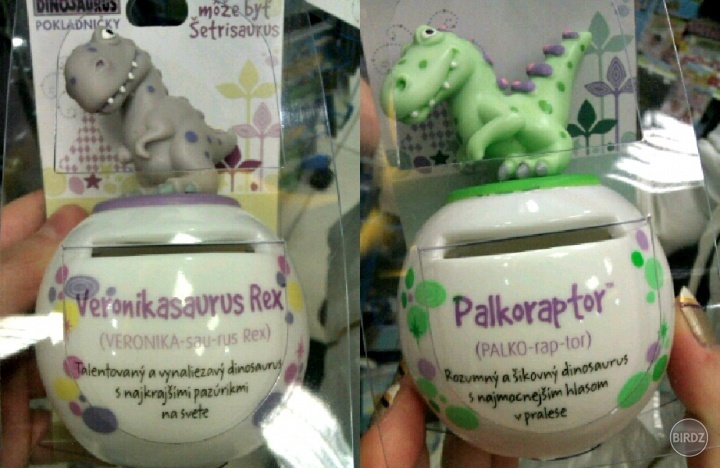 Veronikasaurus Rex
Talentovaný a vynaliezavý dinosaurus s najkrajšími pazúrikmi na svete
Palkoraptor
Rozumný a šikovný dinosaurus s najmocnejším hlasom v pralese :D :D :D 