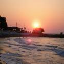 sunset na Kréte