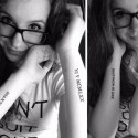 Sometimes I forget my tattoo is even there but I still absolutely love it! ^_^ 
