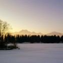náš rybník a Tatry