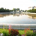 Jazierko pri zámku Belvedere