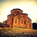 Jvari Monastery, sixth century Georgian Orthodox monastery near Mtskheta, eastern Georgia (World Heritage site by UNESCO)