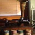 Edison Home Phonograph , circa 1905 , 2-4 minutovy stroj vo vybornom stave plne funkcny ;) som zabeu , ha ?