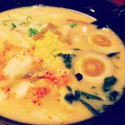 Ked uz sa tu strhla taka vasniva debata o jedle, tak na, nech vas aj jebne :-* vege kimchi ramen v Japonskej all-you-can-polievka a all-you-can-caj restike