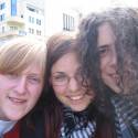 Lenka (netmamina) Eliska (netsestricka) a Ja (netbrat) .... konecne bola cela rodinka po kope :)