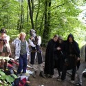 Spoločné foto z LARP-ovej akcie Osudy pasažierov lode Arkadius