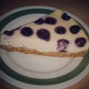 Prvý cheesecake s čučoriedkami :)