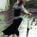 In the rain ^^
