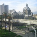 otra paroramica del metro de medellin . colombia