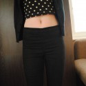 Polka dots and crop top, čo Viac môžem chcieť ? :)