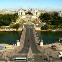 Trocadero z Eiffel Tower