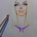 Crystal Maiden portrét v progrese. :) Ak sa Vám páči, pozrite si moju stránku :-* https://www.facebook.com/JaniceDajana?fref=ts