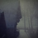 snow in shadow