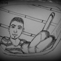 áno toto som ja. Autoportrét podľa odrazu v sklíčku škuliek. :)