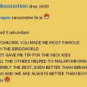 I THINK WE WILL BE THE MOST FAMOUS
LESBOGIRLFRIENDS IN BIRDZ HISTORY
YOU MAKE ME SO HAPPY EVERY DAY
THANX A LOT :)