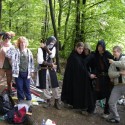 Spoločné foto z LARP-ovej akcie Osudy pasažierov lode Arkadius