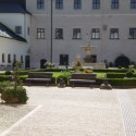 Červený kameň - nádvorie