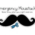 emergency moustache