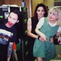 Twiggy Ramirez, Courtney Love & Marilyn Manson