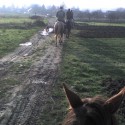pohlad z Peppy:) a cca 40 km tura ku Papsovi :) som uz po tych 6 hodinach nevladala ani v sedle sediet :D