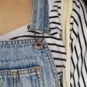 Prúžky + denim = låska