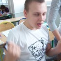 V zápale spievania pesničky Lucky od Jasona Mraza :D
