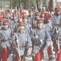 francuzska pechota v roku 1914 na začiatku prvej svetovej vojny