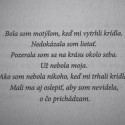 Nedeľná chvíľka poézie #_#