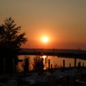 Sunset over my holidays