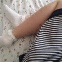 Na intráku v Kežmarku boli pekné návlečky, modriny z neviemčoho a prúžkované šaty podčiarkujú leto :)