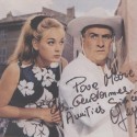 Louis de Funès ako žandár Ludovic Cruchot a Geneviève Grad ako jeho dcéra Nicole
